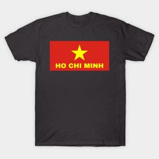 Ho Chi Minh City in Vietnamese Flag T-Shirt